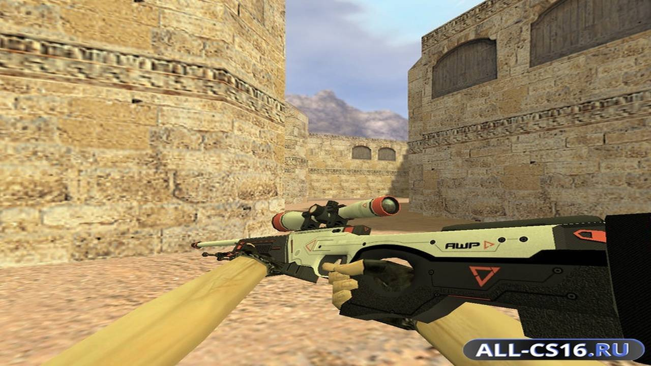 Модель оружия для CS 1.6 - AWP AWP Сайрекс