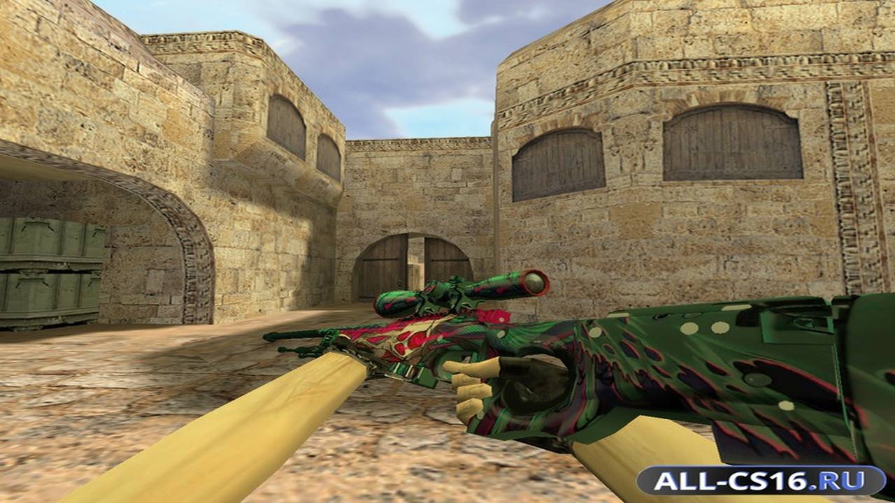Модель оружия для CS 1.6 - AWP AWP Тьма
