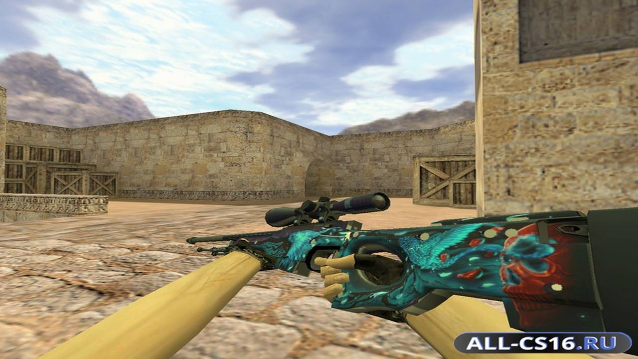 Модель оружия для CS 1.6 - AWP AWP Смертоносные птицы