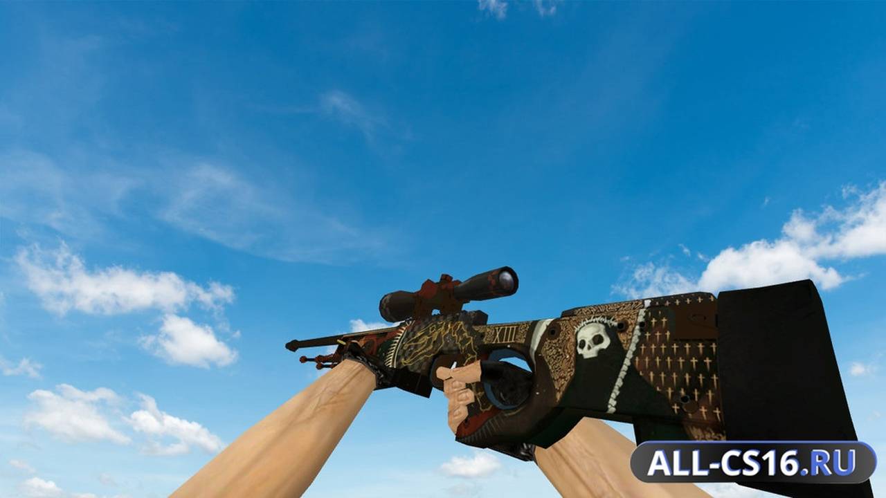 Модель оружия для CS 1.6 - AWP AWP Death