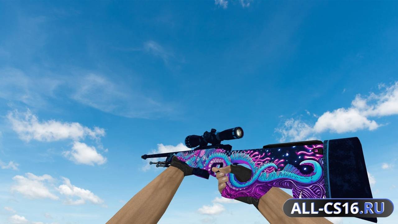 Модель оружия для CS 1.6 - AWP AWP Deep Sea