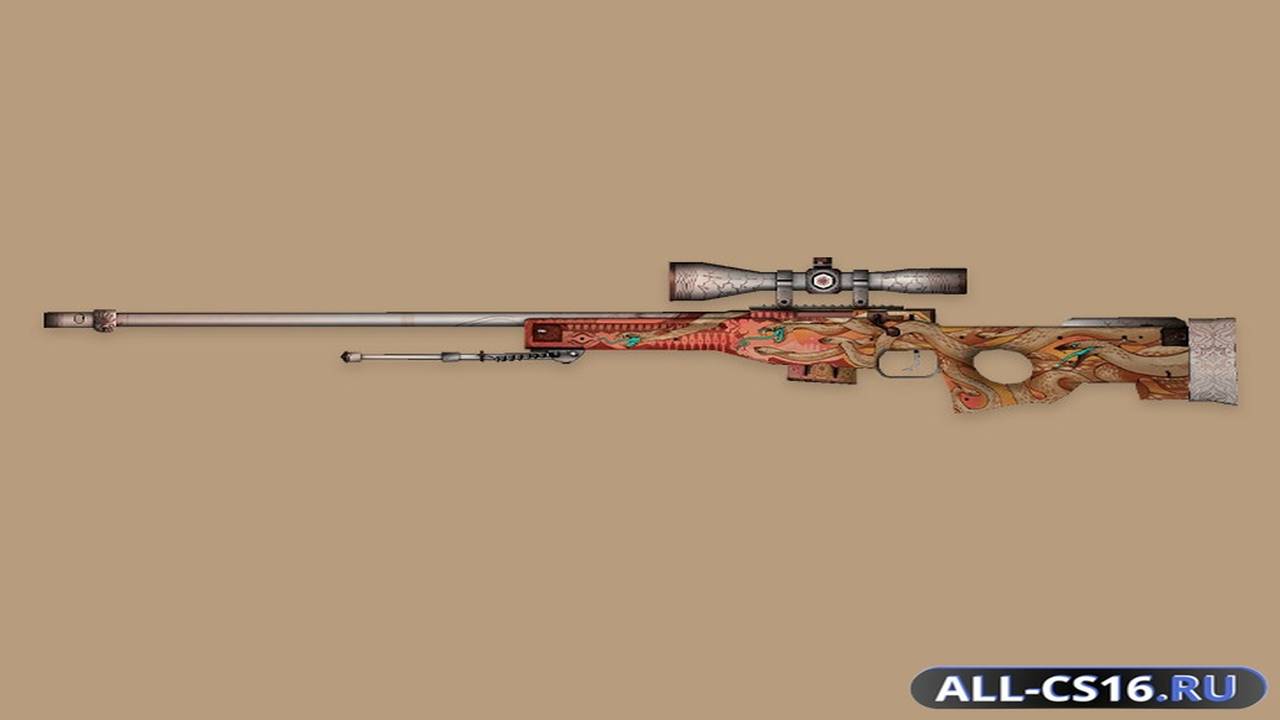 Модель оружия для CS 1.6 - AWP AWP | Пустынная гидра (Desert Hydra)