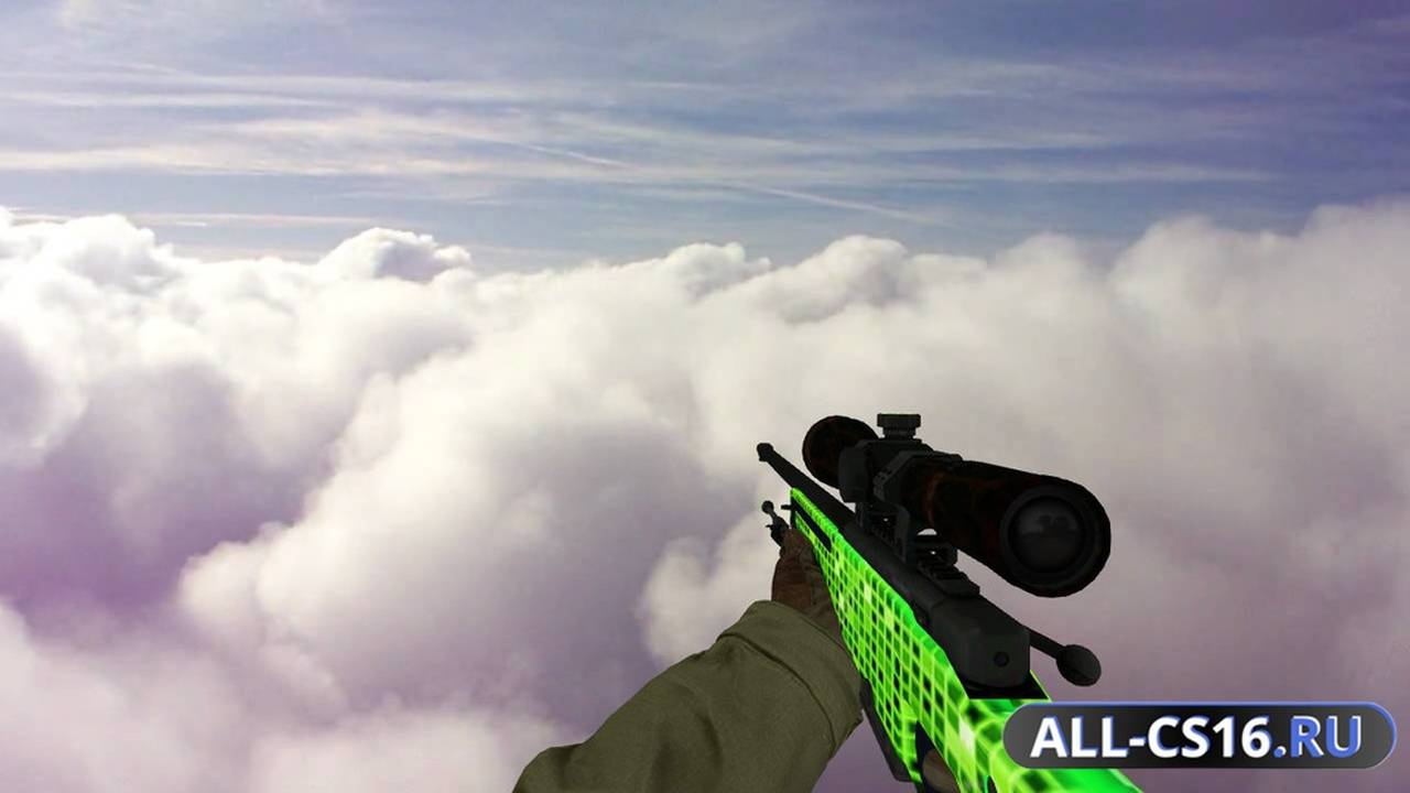 Модель оружия для CS 1.6 - AWP AWP Disco Party