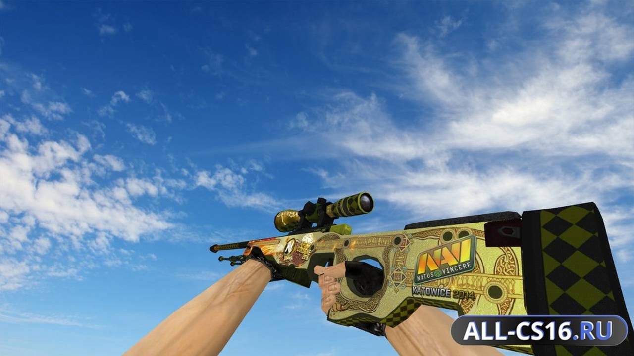 Модель оружия для CS 1.6 - AWP AWP «Драгон лор