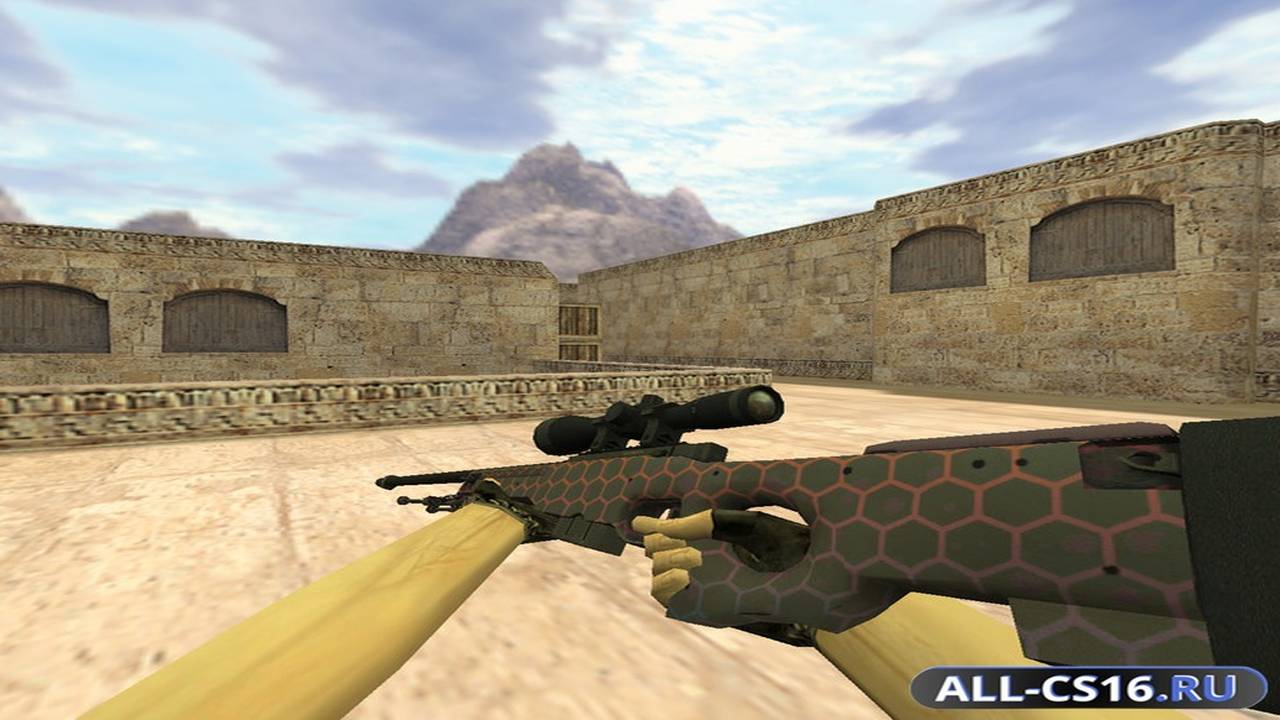 Модель оружия для CS 1.6 - AWP AWP Электрический улей