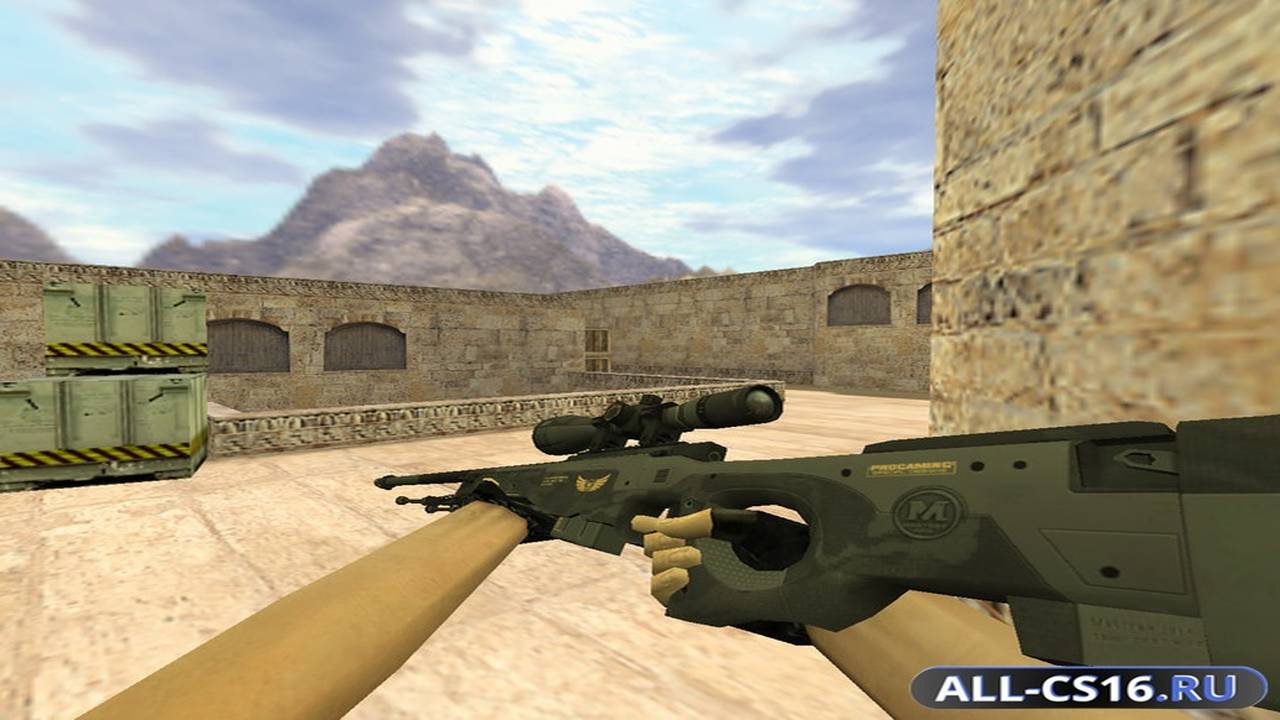 Модель оружия для CS 1.6 - AWP AWP Элитное снаряжение