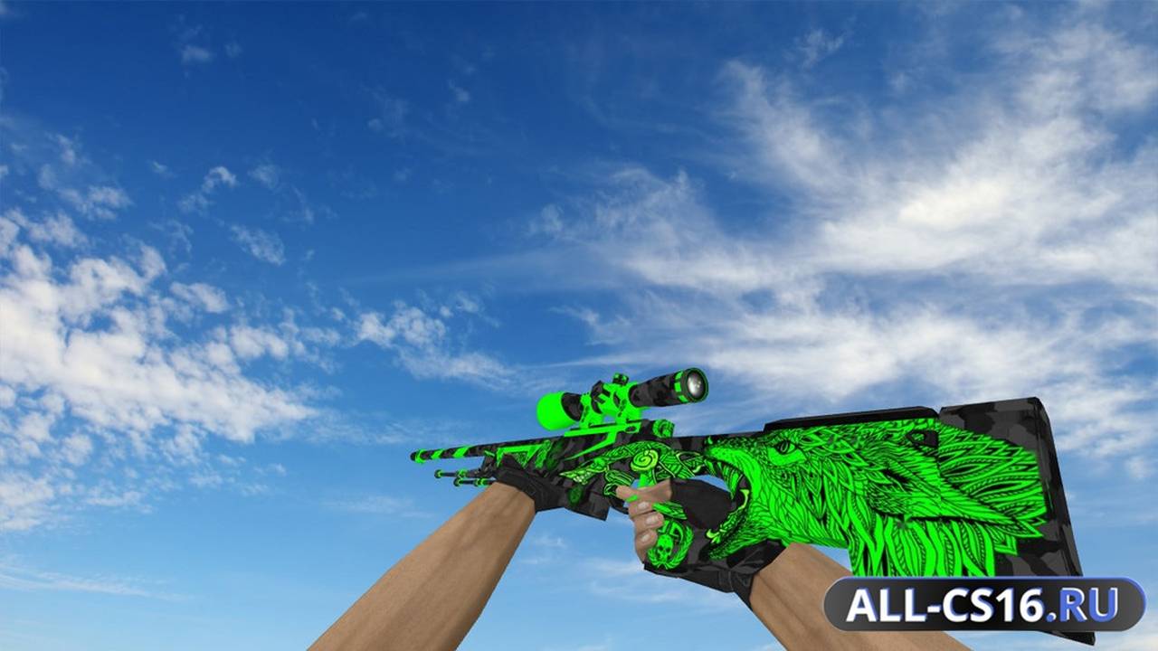 Модель оружия для CS 1.6 - AWP AWP Fenrir