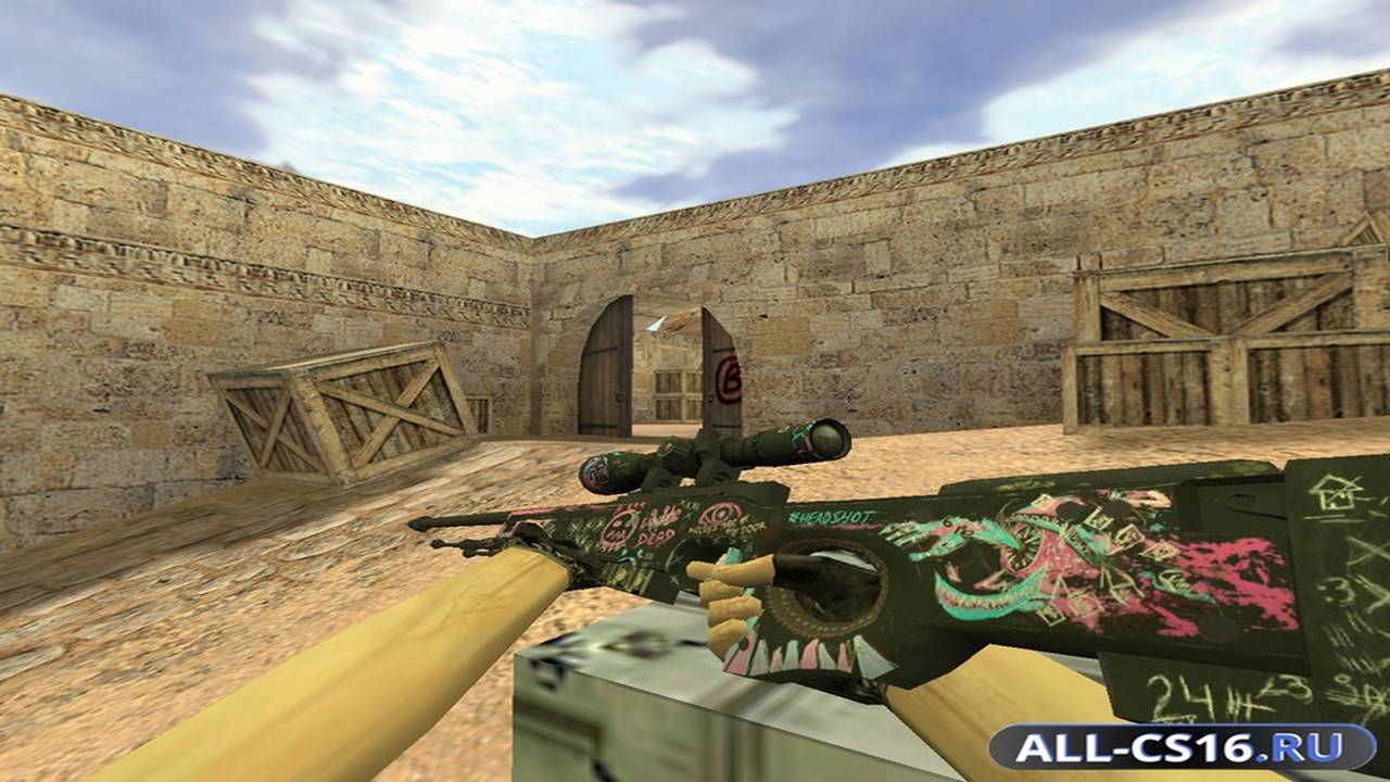 Модель оружия для CS 1.6 - AWP AWP Fever Dream