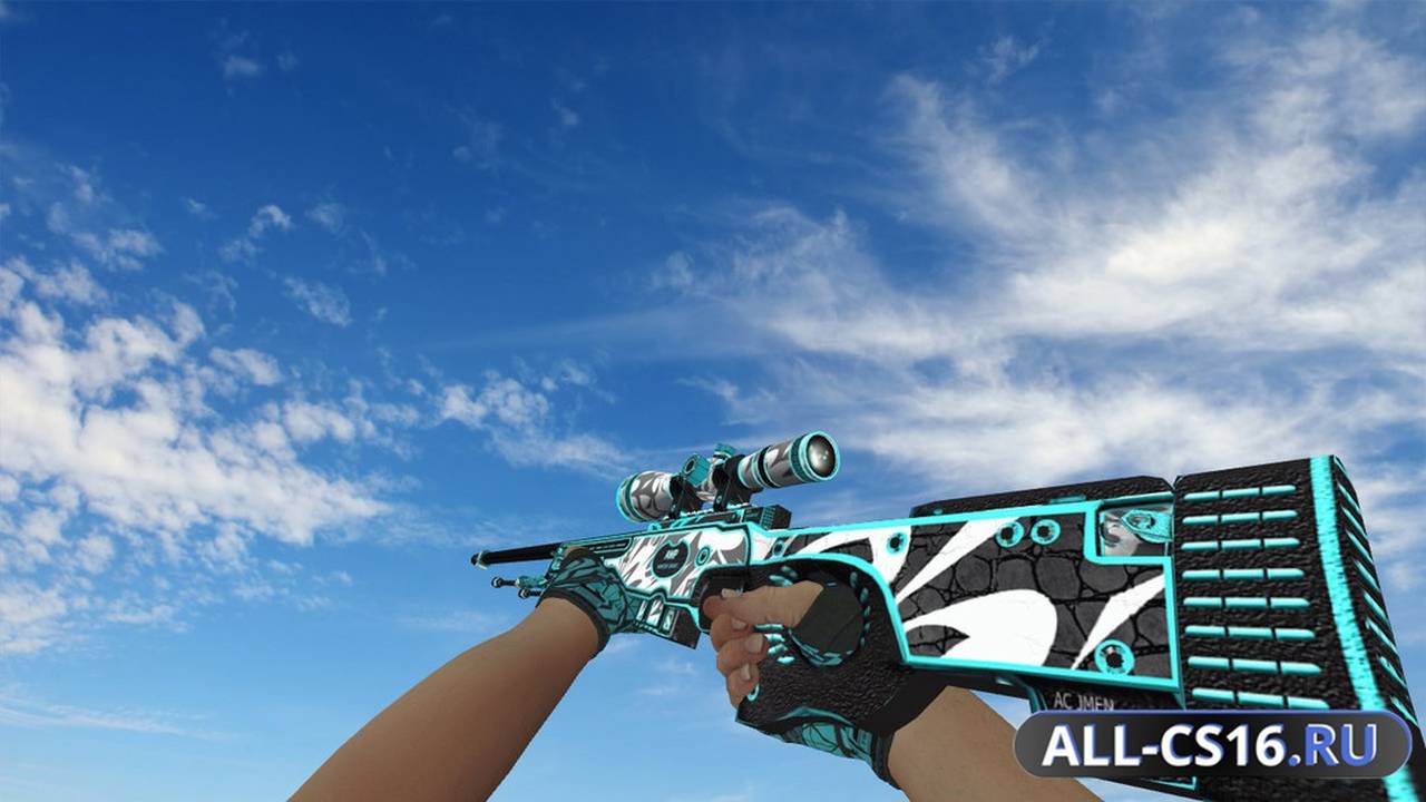 Модель оружия для CS 1.6 - AWP AWP | Снежный вихрь