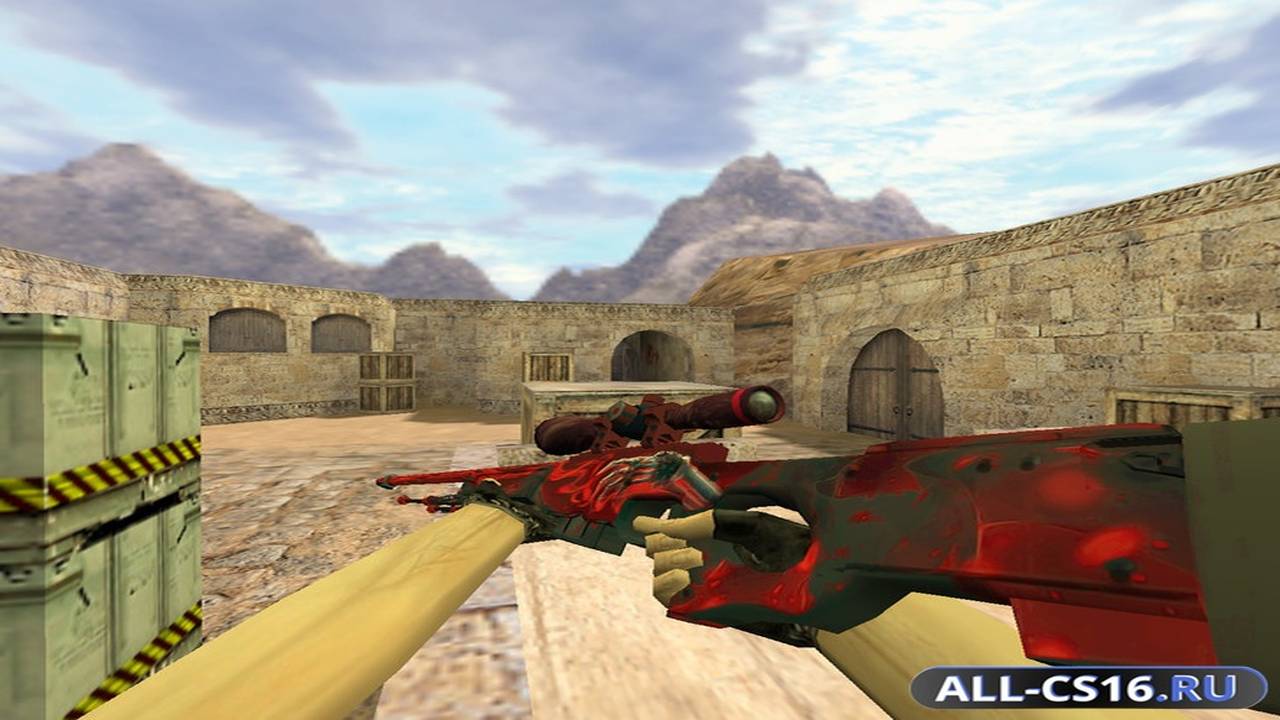 Модель оружия для CS 1.6 - AWP AWP Касание мертвеца