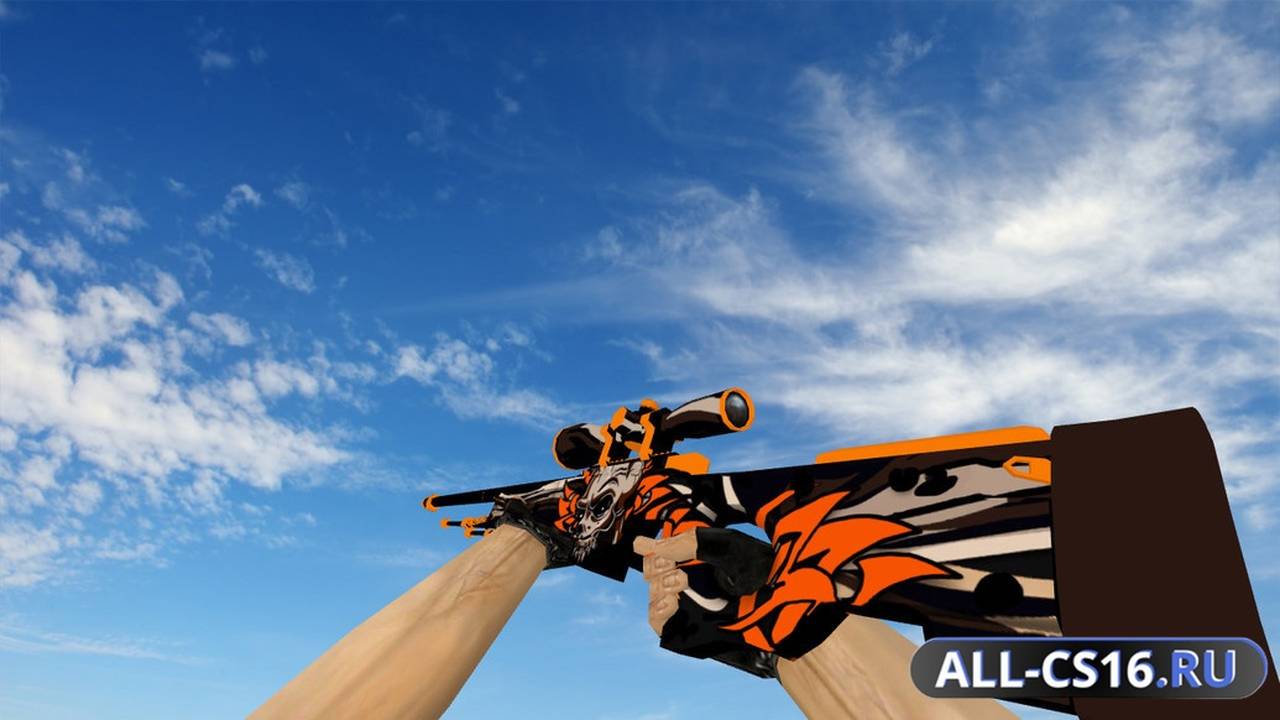 Модель оружия для CS 1.6 - AWP AWP Hot Chocolate