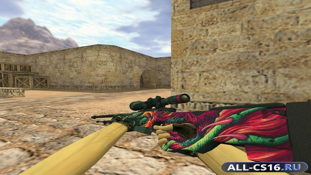Модель оружия для CS 1.6 - AWP AWP Скоростной зверь