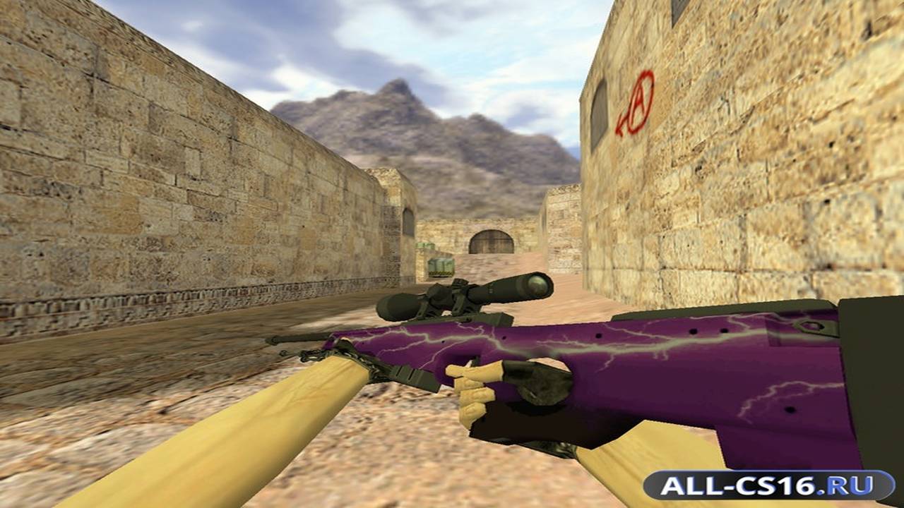 Модель оружия для CS 1.6 - AWP AWP Удар молнии
