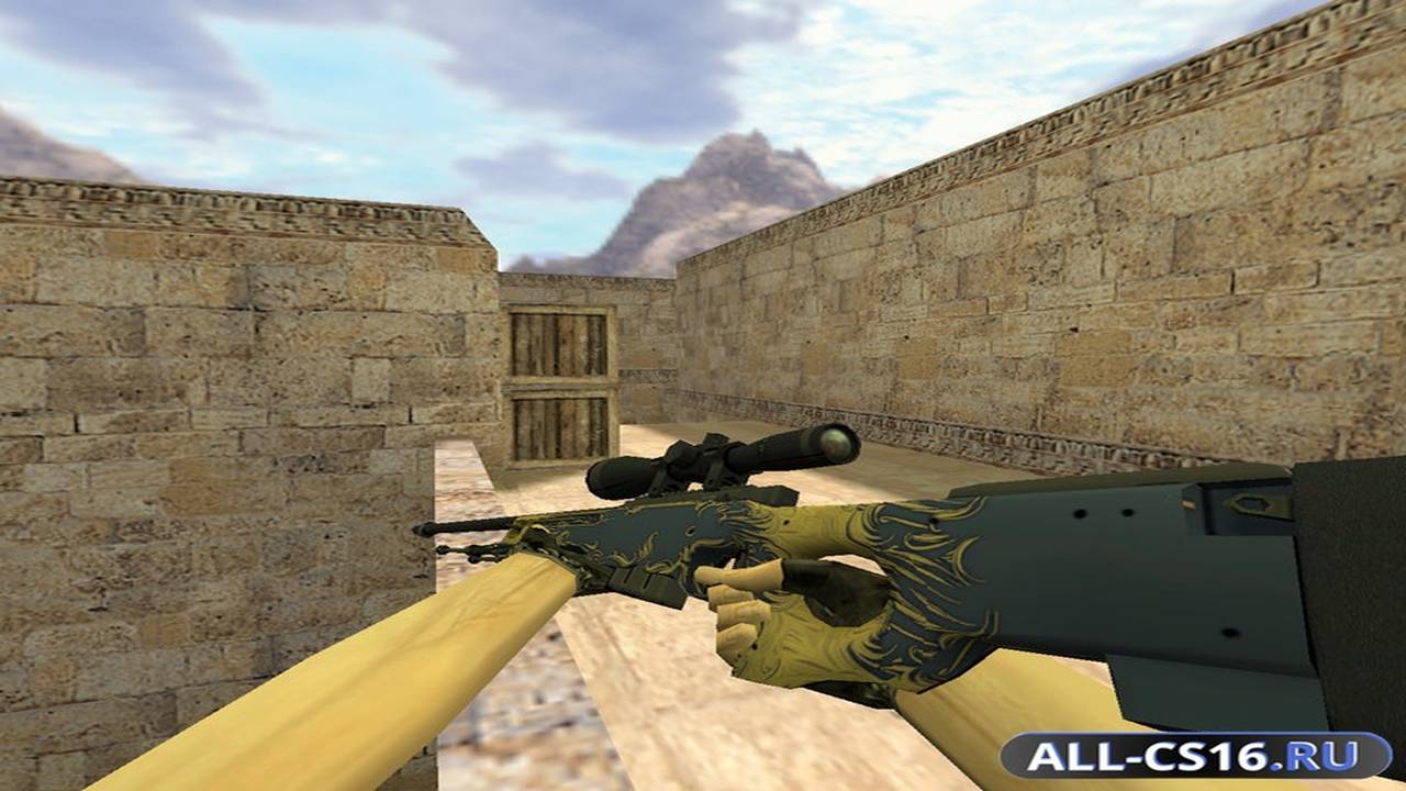Модель оружия для CS 1.6 - AWP AWP Боец