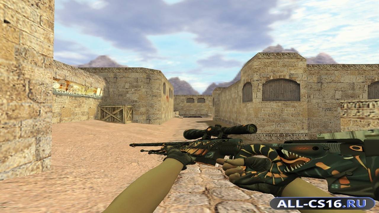 Модель оружия для CS 1.6 - AWP AWP Мерес