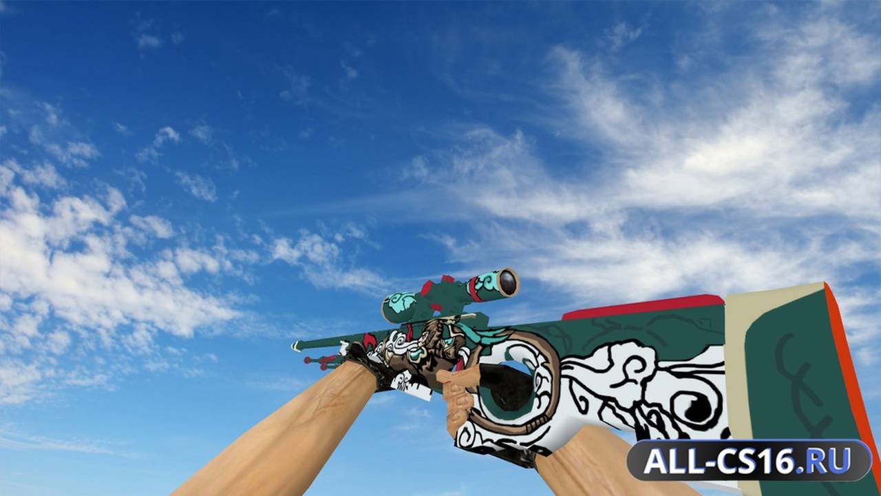 Модель оружия для CS 1.6 - AWP AWP Monkey King