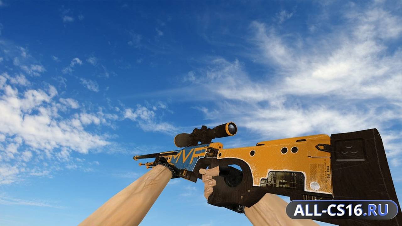 Модель оружия для CS 1.6 - AWP AWP MVP