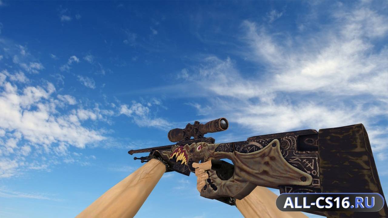 Модель оружия для CS 1.6 - AWP AWP Necronomigun