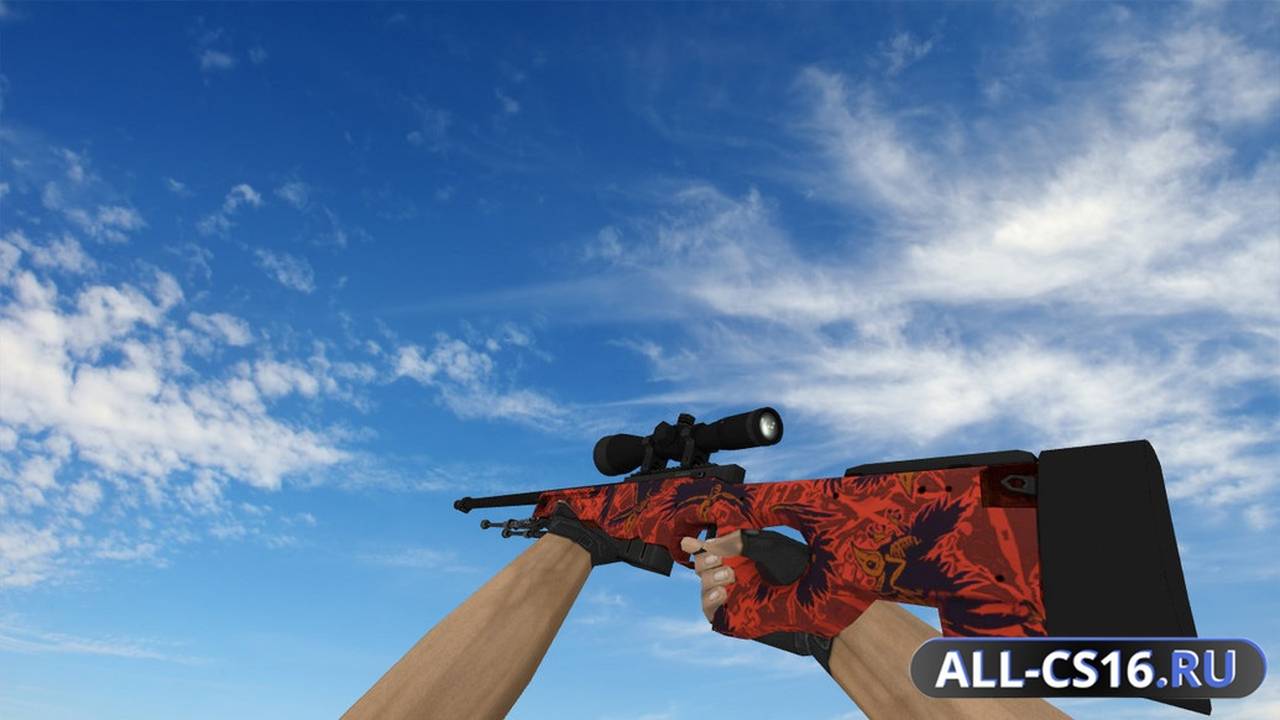 Модель оружия для CS 1.6 - AWP AWP | Ворон