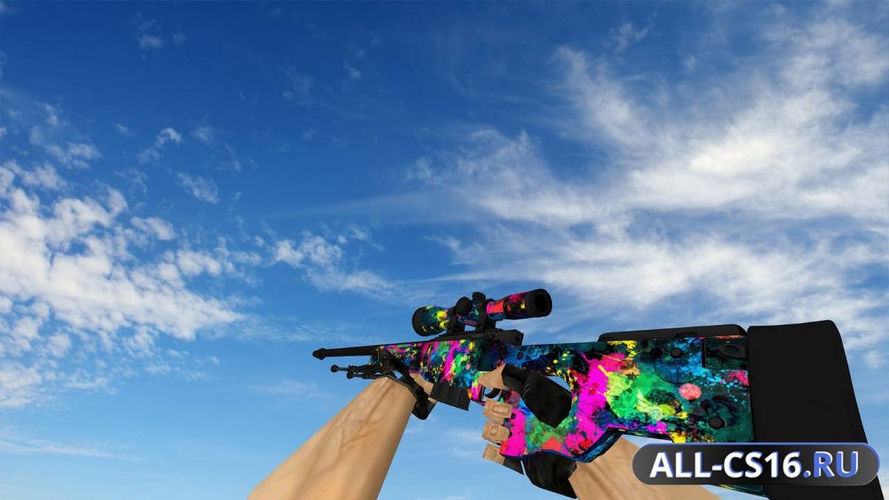 Модель оружия для CS 1.6 - AWP AWP Paint