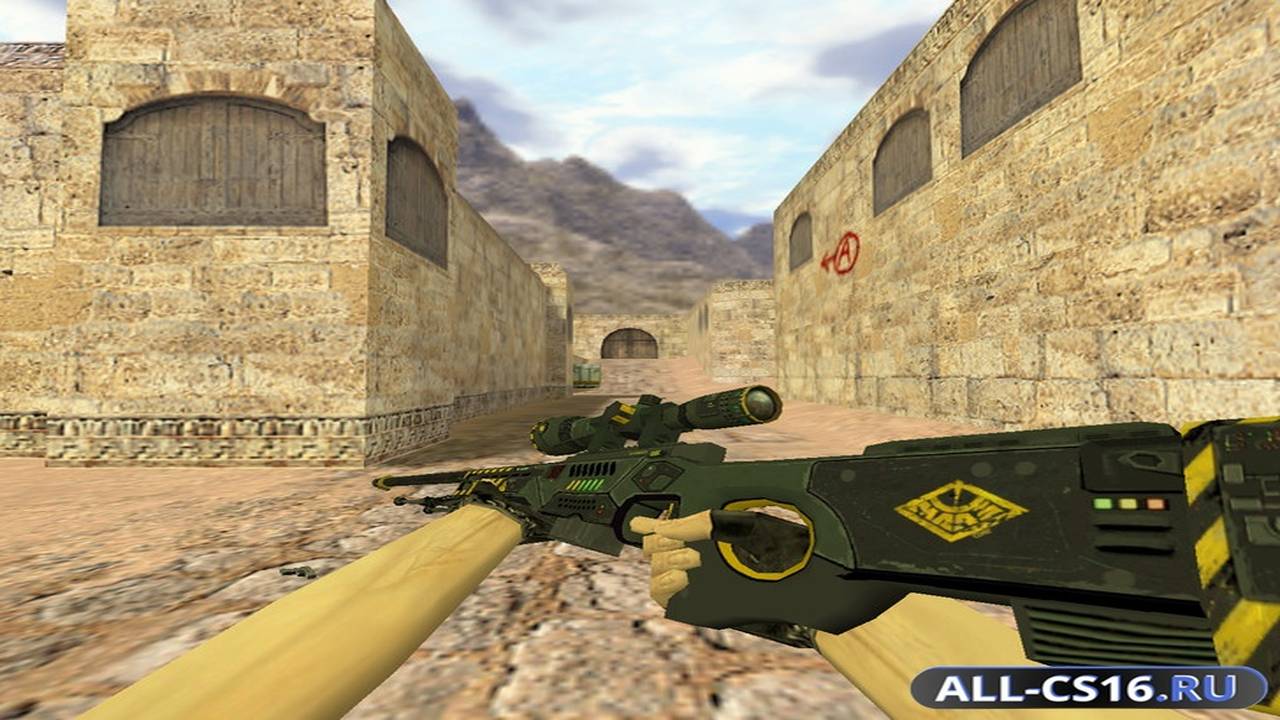 Модель оружия для CS 1.6 - AWP AWP Фобос