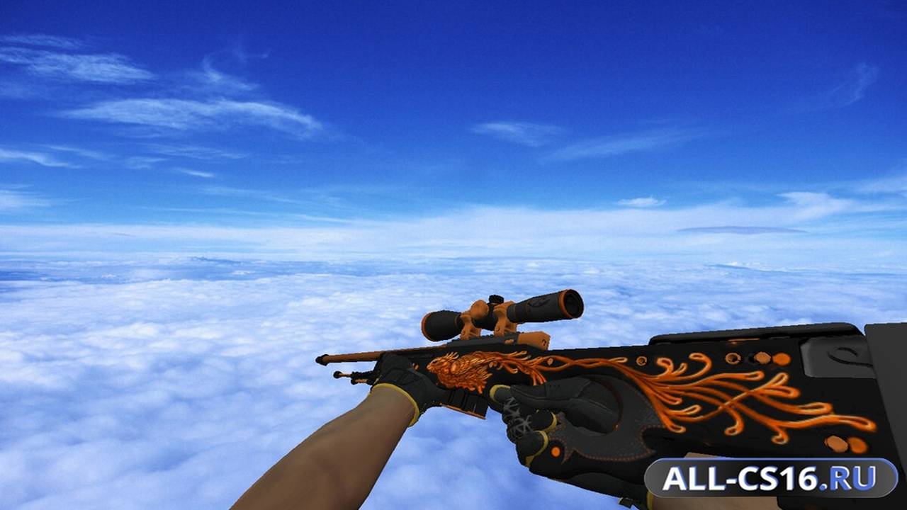 Модель оружия для CS 1.6 - AWP AWP Phoenix Pack