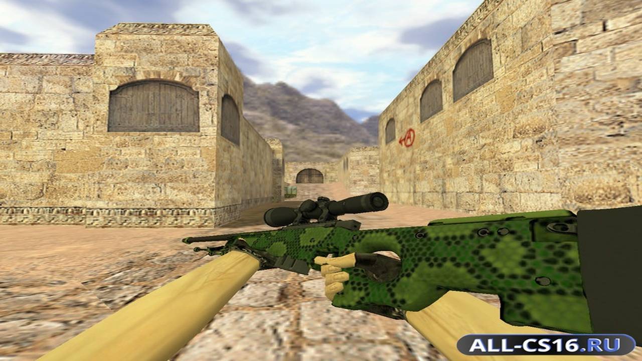 Модель оружия для CS 1.6 - AWP AWP Гадюка