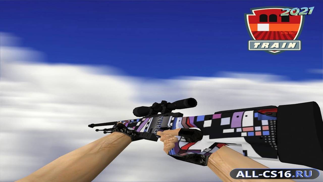 Модель оружия для CS 1.6 - AWP AWP | Поп-AWP (POP AWP)