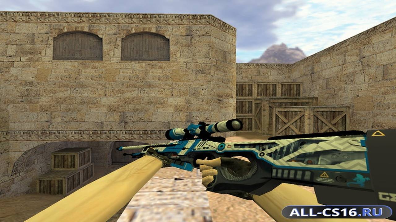 Модель оружия для CS 1.6 - AWP AWP Рельсотрон