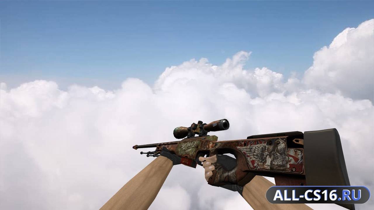 Модель оружия для CS 1.6 - AWP AWP Road Warrior