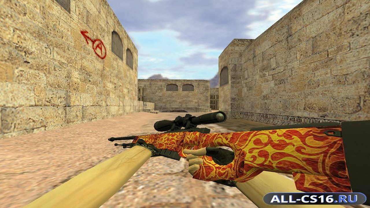 Модель оружия для CS 1.6 - AWP AWP Королевство