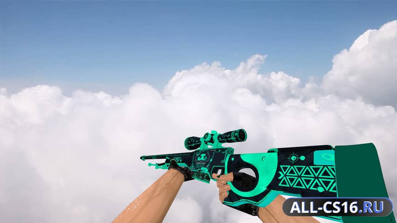 Модель оружия для CS 1.6 - AWP AWP Rua