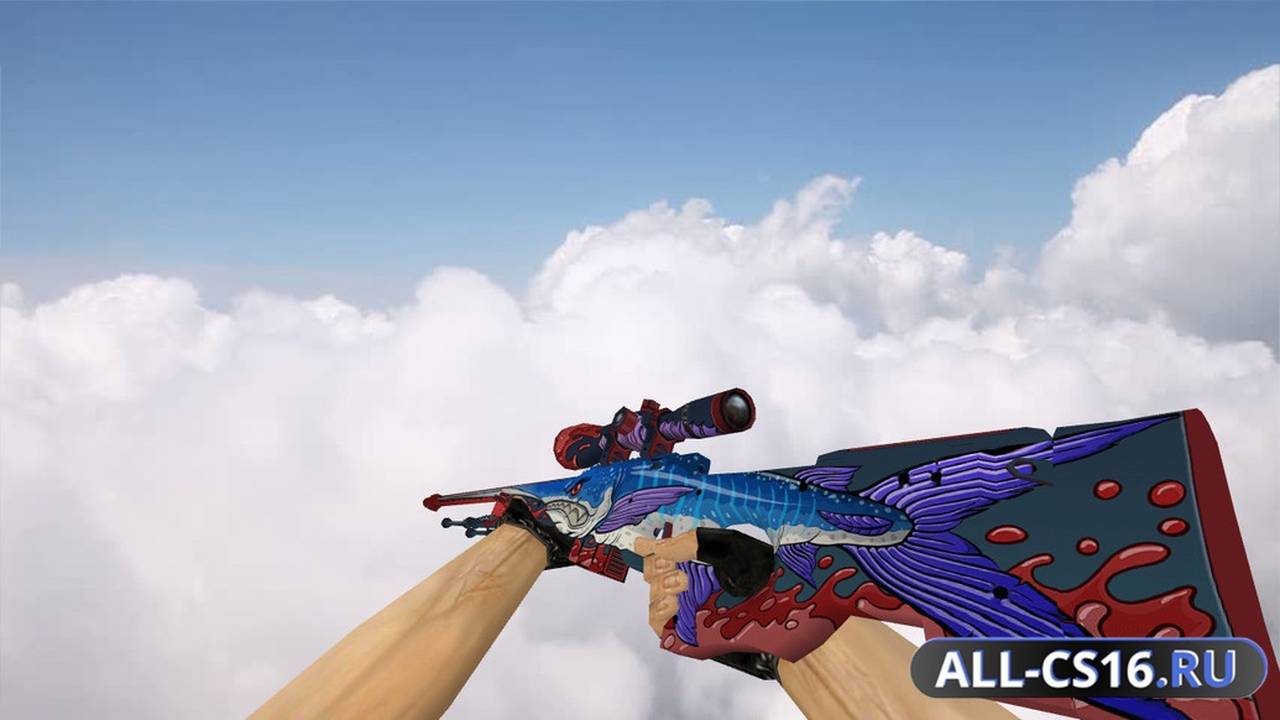 Модель оружия для CS 1.6 - AWP AWP Seas Impaler