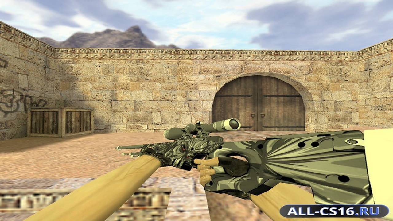 Модель оружия для CS 1.6 - AWP AWP Дымовая завеса
