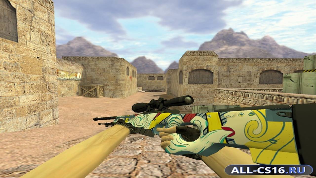 Модель оружия для CS 1.6 - AWP AWP Раслабуха