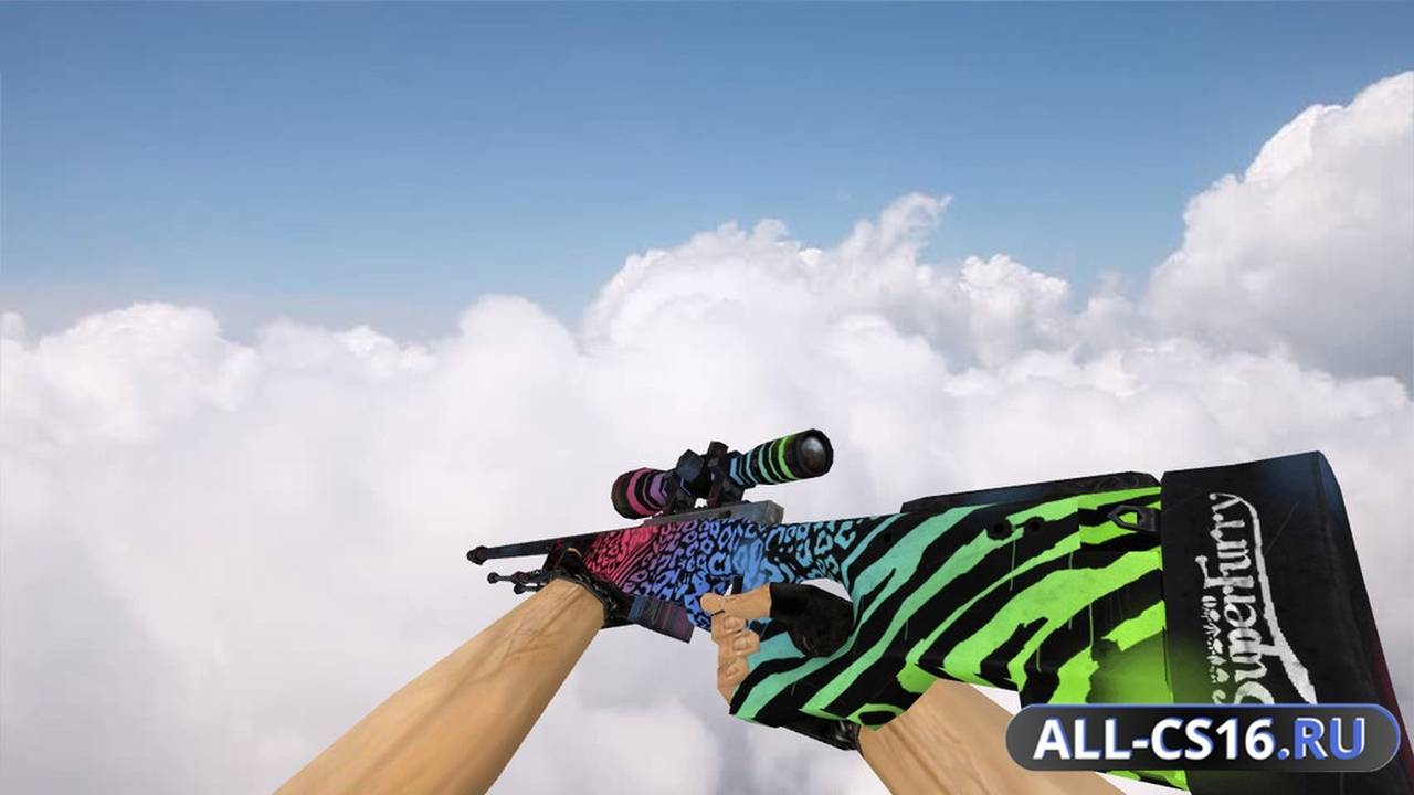 Модель оружия для CS 1.6 - AWP AWP Superfurry