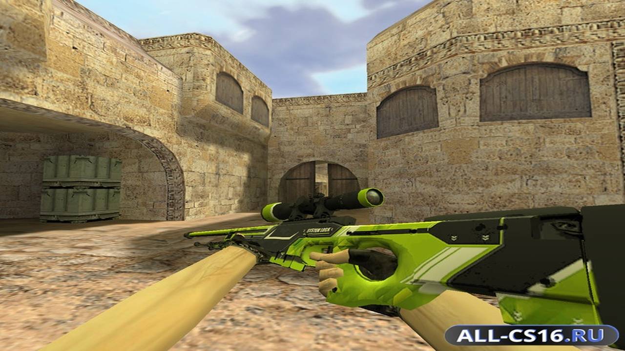 Модель оружия для CS 1.6 - AWP AWP Блокировка