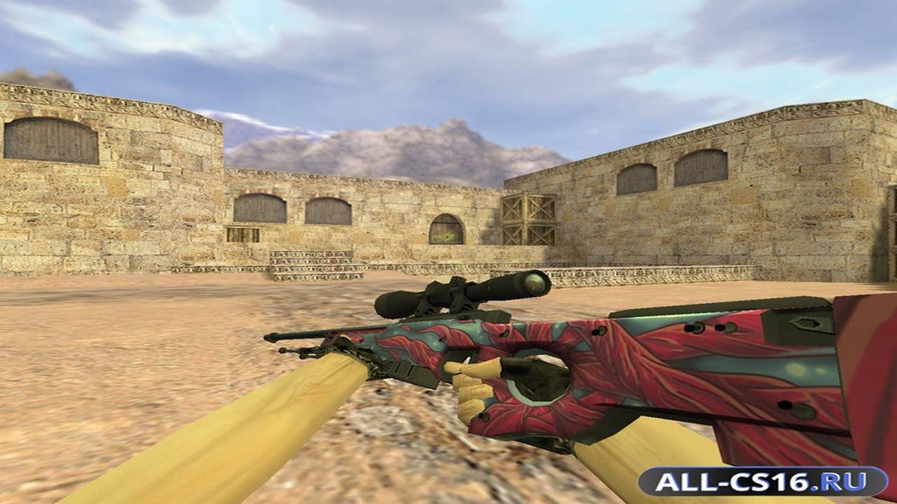 Модель оружия для CS 1.6 - AWP AWP Щупальца