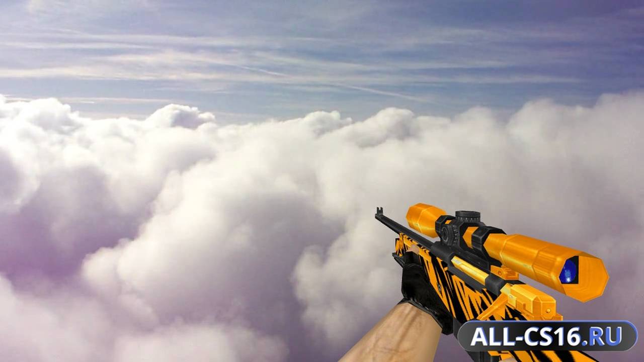 Модель оружия для CS 1.6 - AWP AWP | Зуб тигра