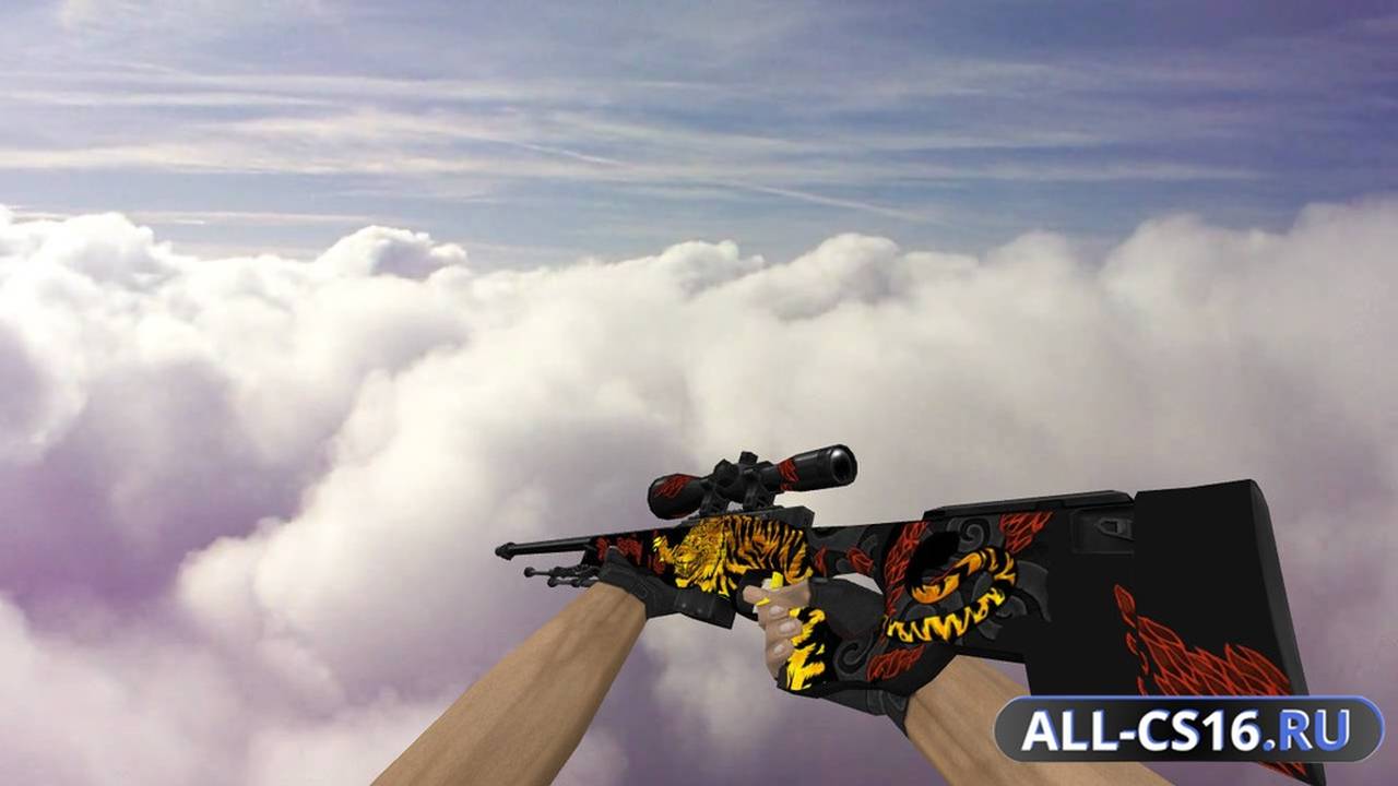Модель оружия для CS 1.6 - AWP AWP Tigerstrike