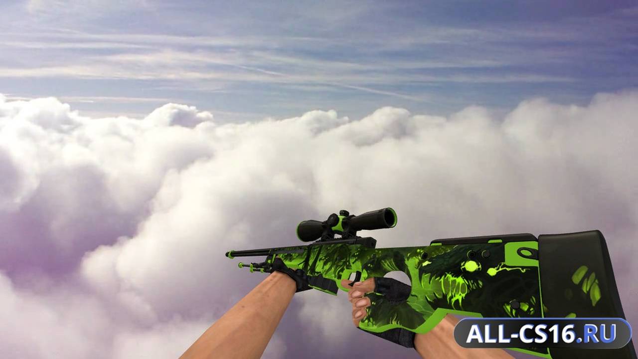 Модель оружия для CS 1.6 - AWP AWP Virus
