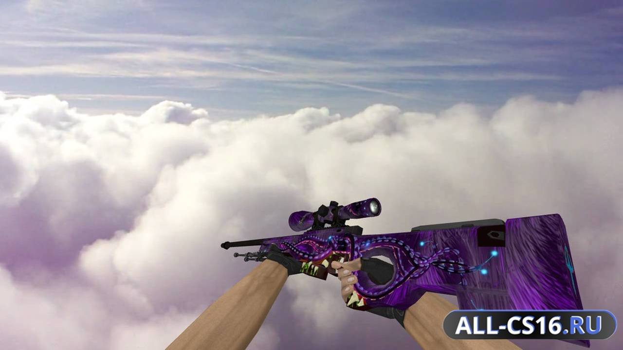 Модель оружия для CS 1.6 - AWP AWP Wrath Of Poseidon