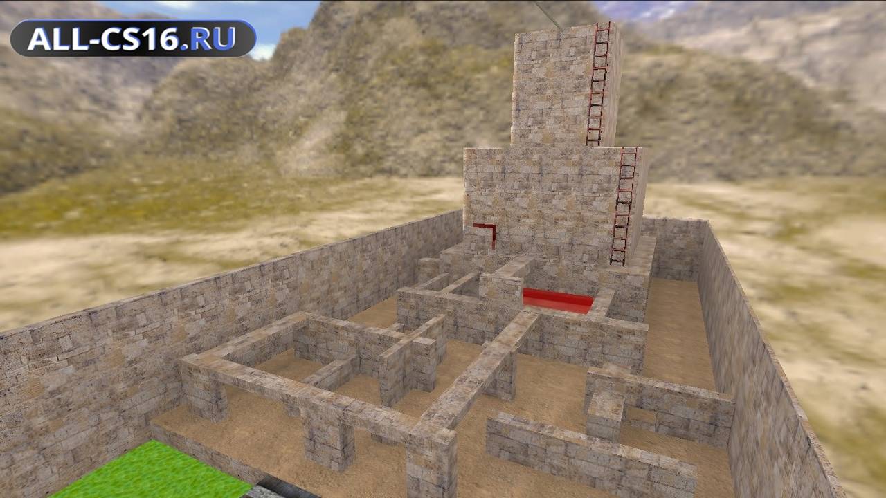 Карта «awp_2towers» для CS 1.6 для CS 1.6