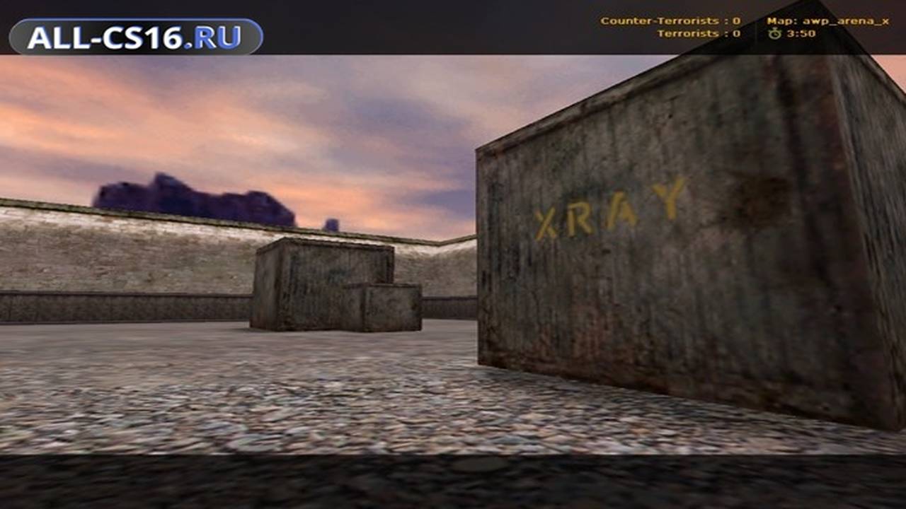 Карта «awp_arena_x» для CS 1.6 для CS 1.6