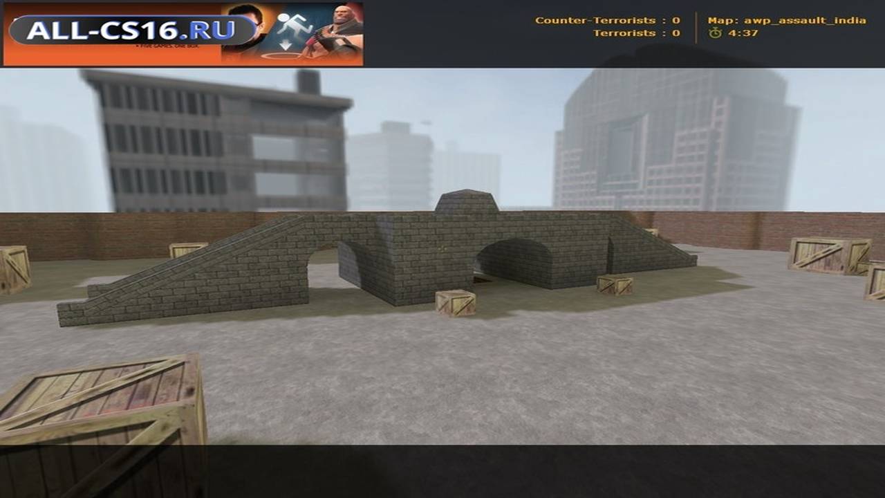 Карта «awp_assault_india» для CS 1.6 для CS 1.6