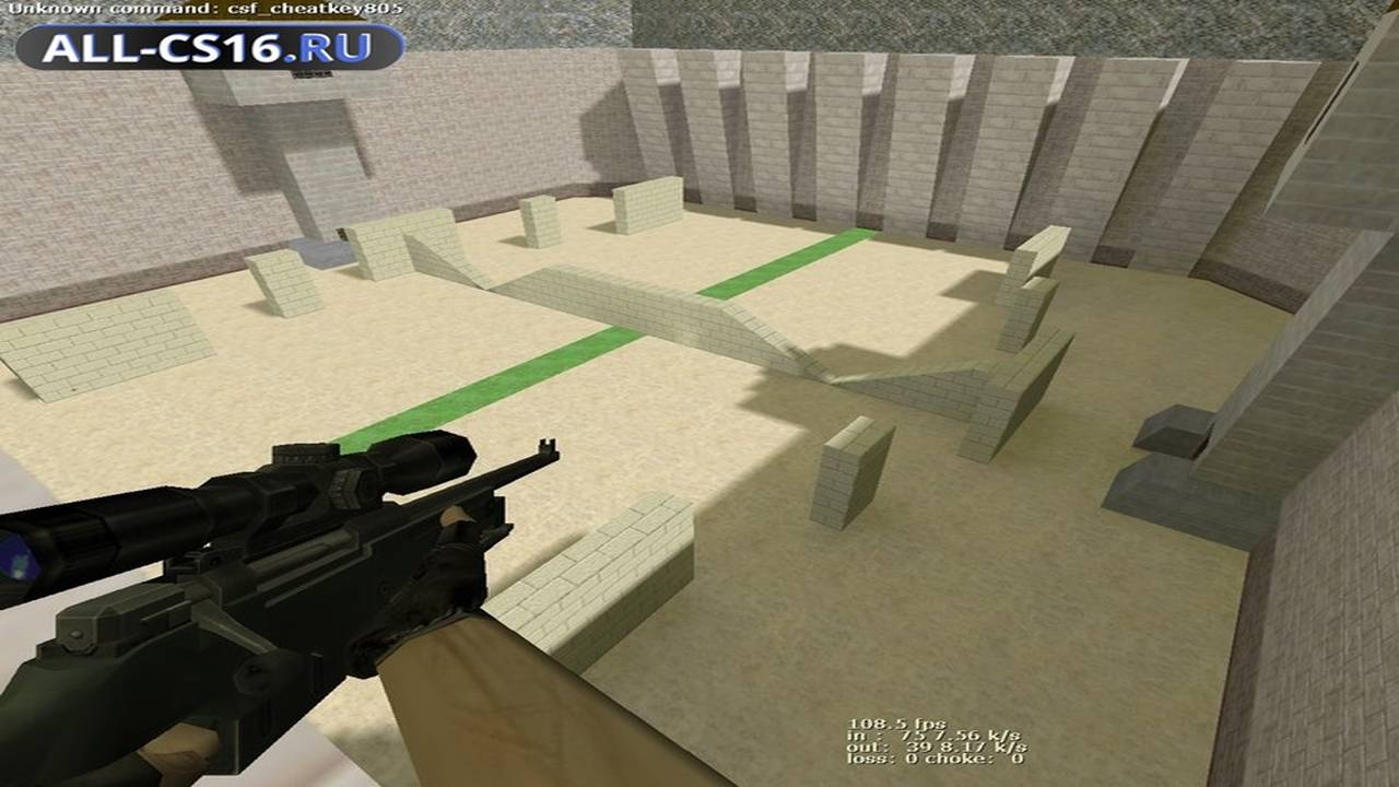 Карта «awp_badriver» для CS 1.6 для CS 1.6