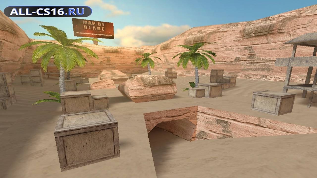 Карта «awp_battleground_desert» для CS 1.6 для CS 1.6