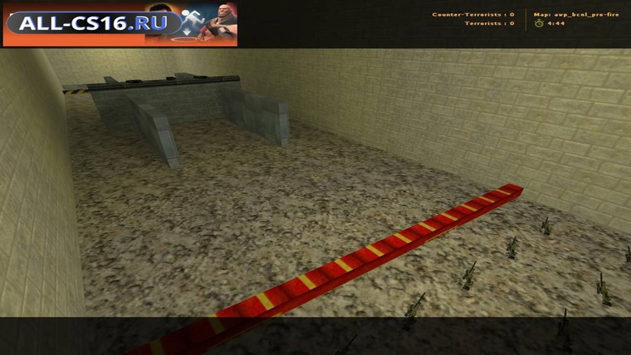Карта «awp_bcnl_pro-fire» для CS 1.6 для CS 1.6