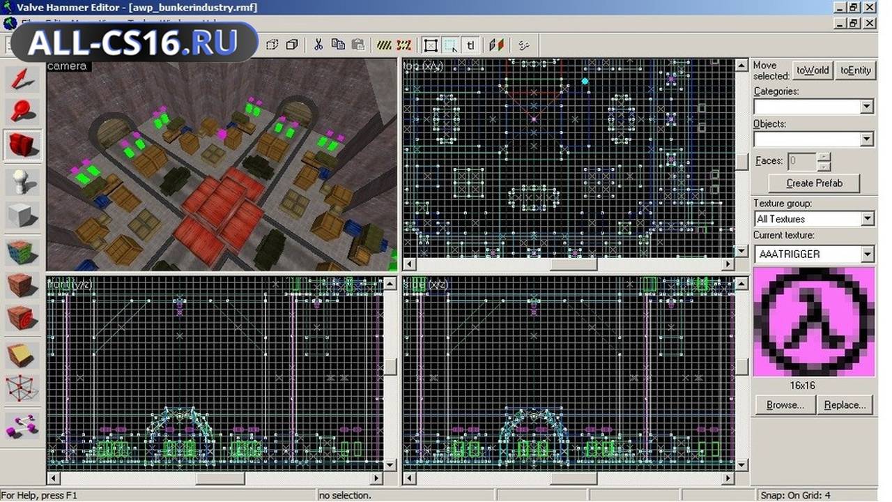 Карта «awp_bunkerindustry» для CS 1.6 для CS 1.6