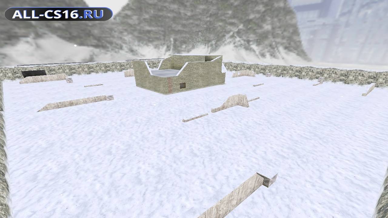 Карта «awp_bycasnow» для CS 1.6 для CS 1.6